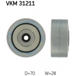 SKF Umlenk-/Führungsrolle, Keilrippenriemen